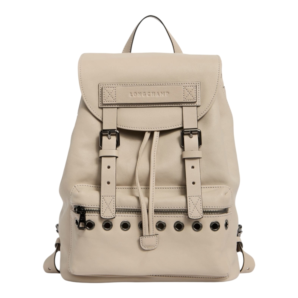 Longchamp Beige Backpack